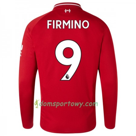 Koszulka Liverpool Firmino 9 Domowe Koszulki Piłkarskie 2018-2019 Długi Rękaw